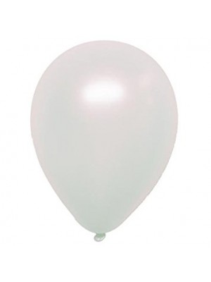 Balão Latex Liso Branco